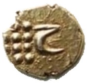 Fanam - Haidar Ali Malabar Coast, India, 1761-1782 reverse image