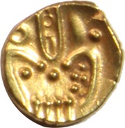 1 Fanam - District of Malabar, Zamorind of Calicut obverse image
