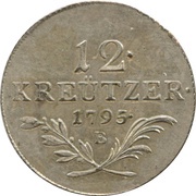 12 Kreutzer - Franz II, Austria, 1795 reverse image