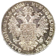 ½ Thaler - Franz I, Austria, 1831 reverse image