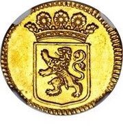 ½ Duit Holland obverse image