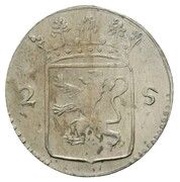 2 Stuivers Utrecht imitation obverse image