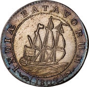 ½ Gulden reverse image