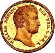 ½ Gulden - Willem I obverse image