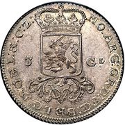 3 Gulden Gelderland obverse image