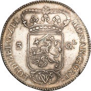 3 Gulden obverse image