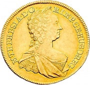 5 Ducats - Maria Theresia Vienna obverse image