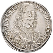 1 Thaler - Johann Weikhard obverse image