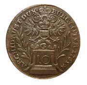 10 Kreuzers - Maria Theresia reverse image