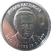 10 Cèntims Pope Benedictus XVI reverse image
