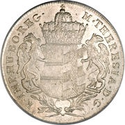 1 Thaler - Maria Theresia Gunzburg obverse image