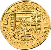 1 Ducat - Ferdinand Klagenfurt, Austria, 1608-1620 reverse image
