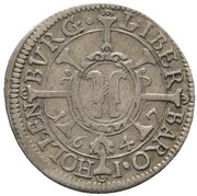 1 Kreuzer - Sigismund Lugwig, Austria, 1647-1652 reverse image