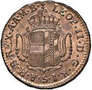 1 Kreutzer - Leopold II obverse image