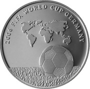1 New Sheqel 2006 FIFA World Cup Germany reverse image