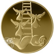 10 New Sheqalim Jacob's Dream, Israel, 2014 reverse image
