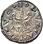 Grosso of 4 denari / ½ grosso - Commune In the name of Frederick II reverse image