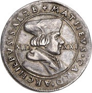 10 Kreuzer/Zehner - Matthäus Lang von Wellenburg obverse image