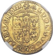 1 Scudo d'Oro - Alfonso I obverse image