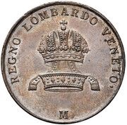5 Centesimi - Ferdinand I obverse image