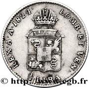 ½ Lira - Franz I reverse image
