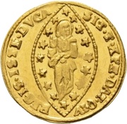 1 Zecchino - Franz I, Italy, 1815 reverse image