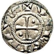 Denaro - Commune, Anonymous Bishops, Italy, 1150-1256 reverse image