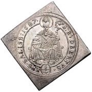 ¼ Thaler - Johann Ernst von Thun, Austria, 1687 reverse image