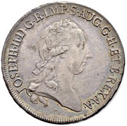 ½ Scudo - Joseph II obverse image