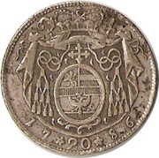 20 Kreuzers - Hieronymus von Colloredo, Austria, 1774-1786 reverse image