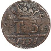 5 Tornesi - Ferdinando IV, Italy, 1755-1798 reverse image