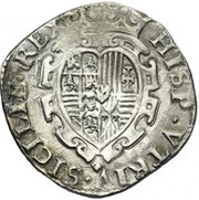 1 Tari - Felipe IV, Italy, 1622-1626 reverse image
