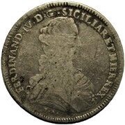 1 Piastra - Ferdinando IV obverse image