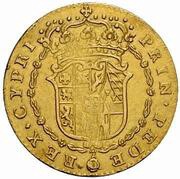 1 Doppia - Victor Amadeus II, Italy, 1680-1682 reverse image