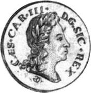 1 Zecchino - Carlo III Trionfo obverse image