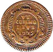 1 Grano - Ferdinando III, Italy, 1775-1779 reverse image