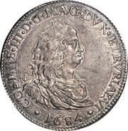 Piastra - Cosimo III 4th type obverse image