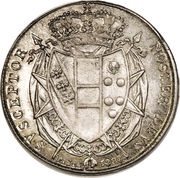 5 Paoli - Leopoldo II, Italy, 1827-1829 reverse image