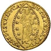 1 Zecchino - Gerolamo Priuli, Italy, 1559-1567 reverse image