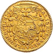 1 Ducat - Jakob Ernst von Liechtenstein, Austria, 1746-1747 reverse image
