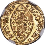 ¼ Zecchino - Alvise Mocenigo IV, Italy, 1763-1778 reverse image