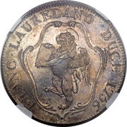 1 Thaler - Francesco Loredan, Italy, 1756-1761 reverse image