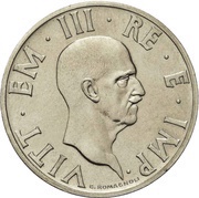 2 Lire - Victor Emmanuel III Trial strike obverse image