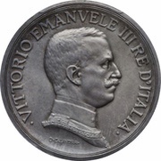 5 Lire - Victor Emmanuel III Prova obverse image