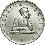 100 Lire University of Bologna obverse image