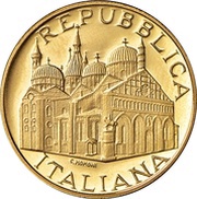50 000 Lire Saint Anthony of Padova obverse image