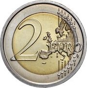 2 Euros 10 Years of EMU reverse image