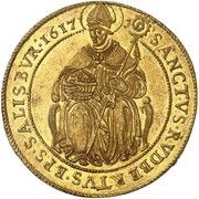 4 Ducats - Markus Sittikus von Hohenems, Austria, 1612-1617 reverse image