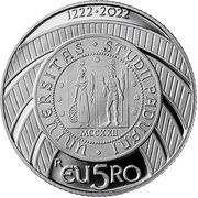 5 Euro Padua, Italy, 2022 reverse image