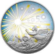 5 Euro Dante, Italy, 2023 reverse image